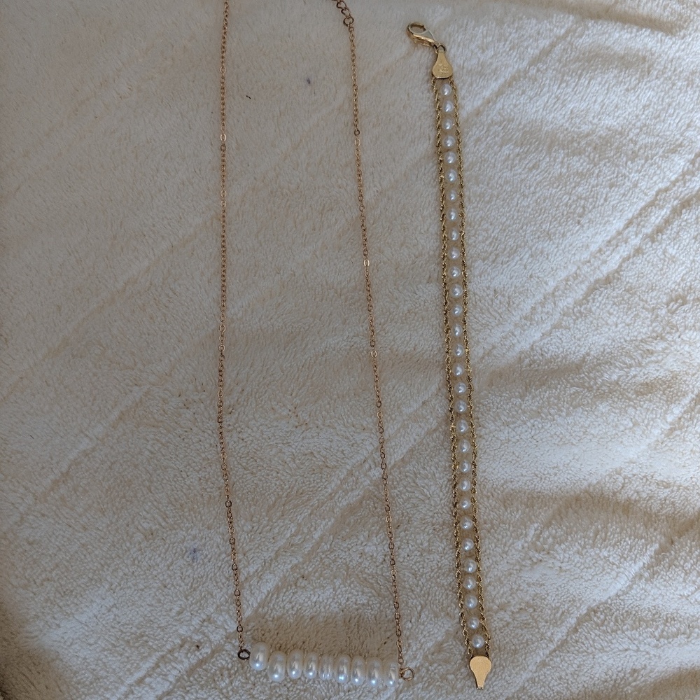 Gold necklace